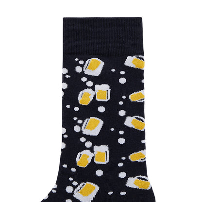 Fizz Printed Crew Length Socks - IDENTITY Apparel Shop