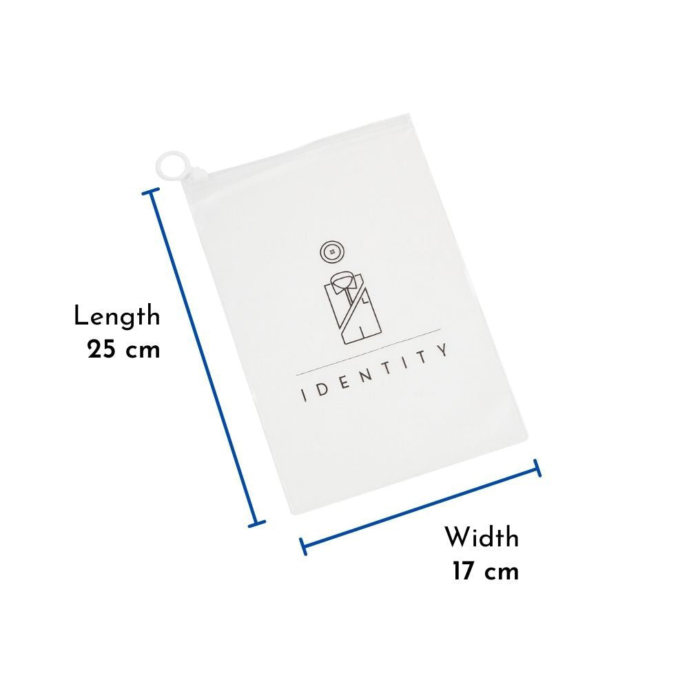 Single Clear Poly Bag for Gifting - IDENTITY Apparel Shop