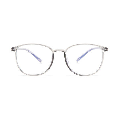 DREW (Size 50) UV-Protected Unisex Blue-Light and Anti-Glare Oval Eyeglasses - IDENTITY Apparel Shop