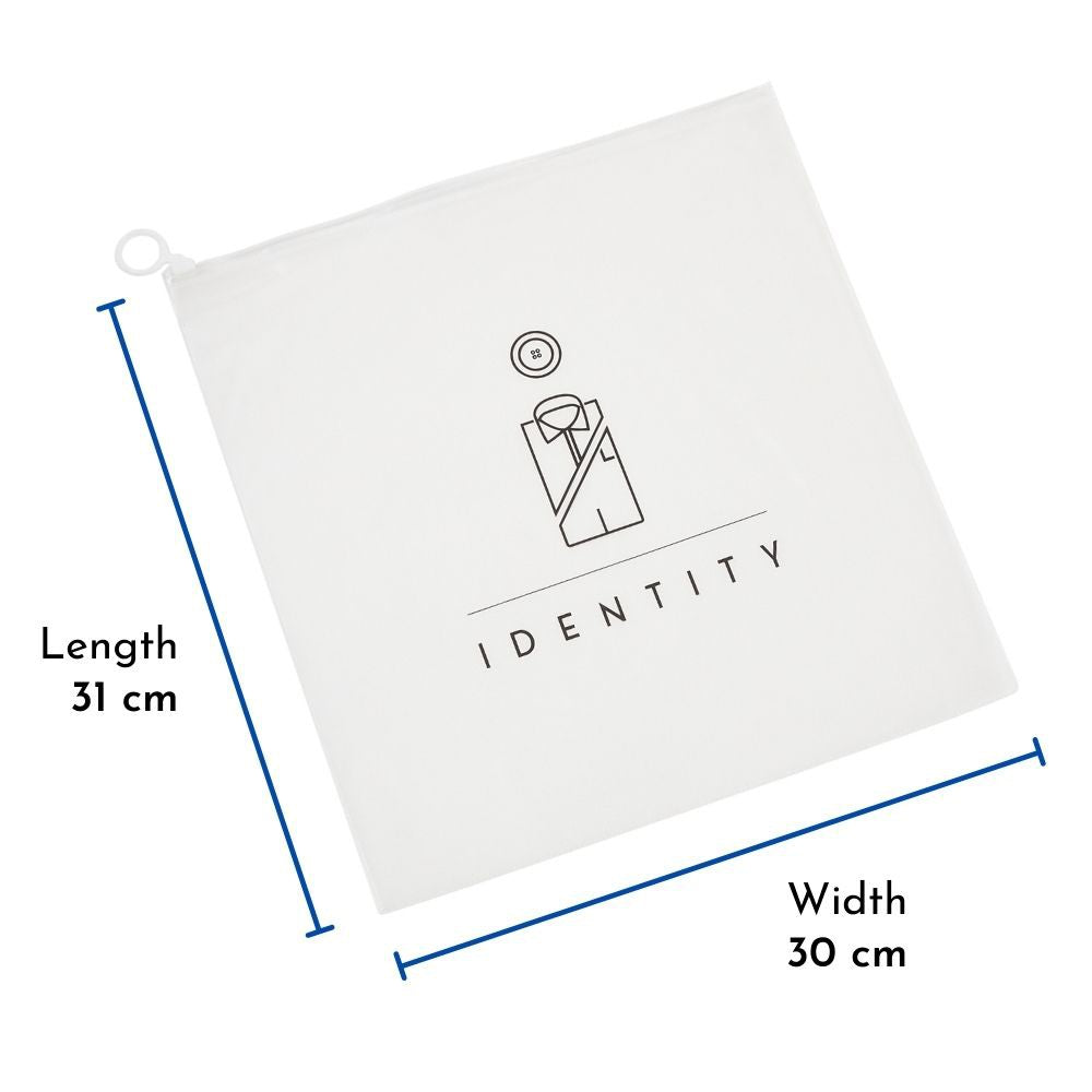 Single Clear Poly Bag for Gifting - IDENTITY Apparel Shop