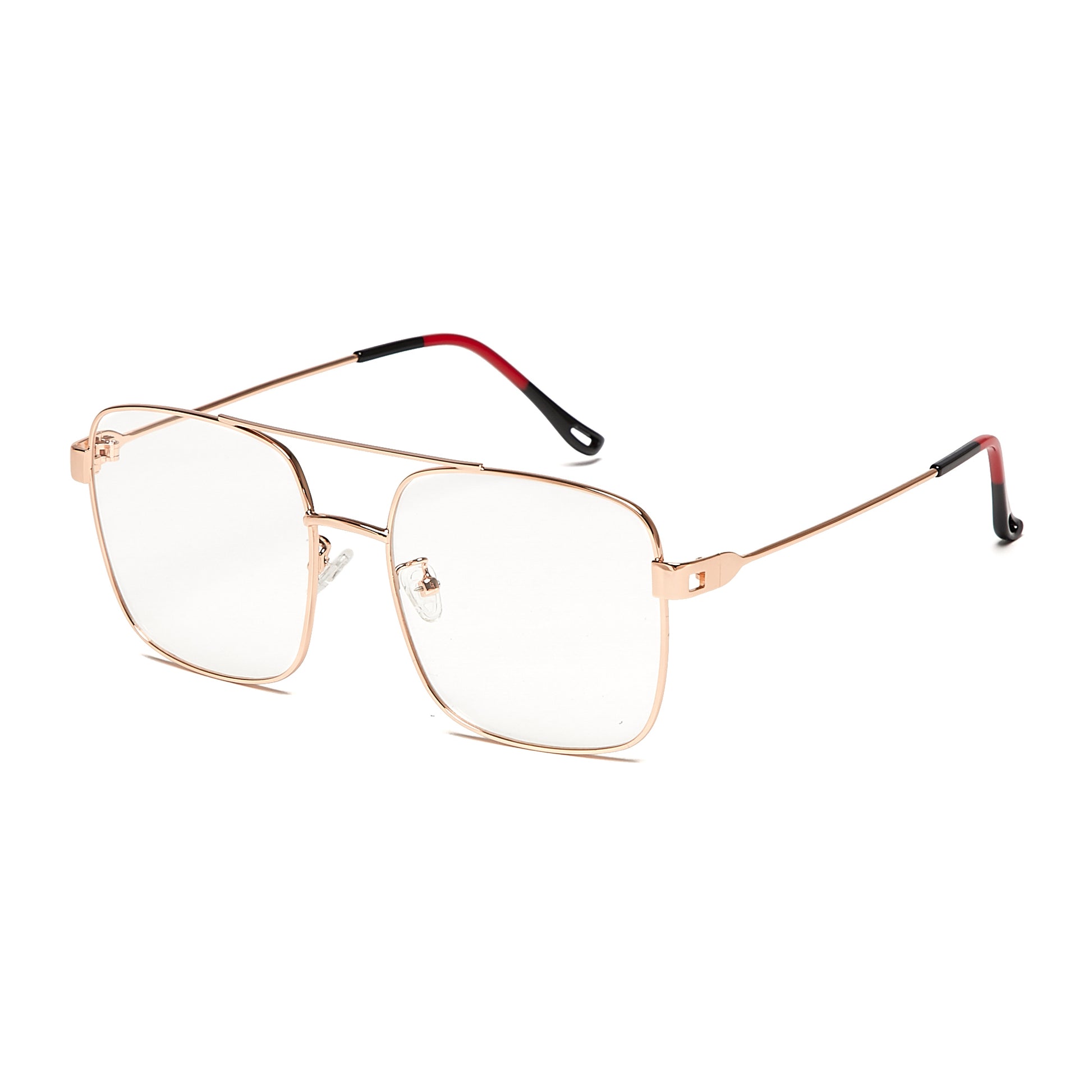 ABRAHAM (Size 54) UV-Protected Mens Vintage Oversized-Square 70s Eyeglasses - IDENTITY Apparel Shop