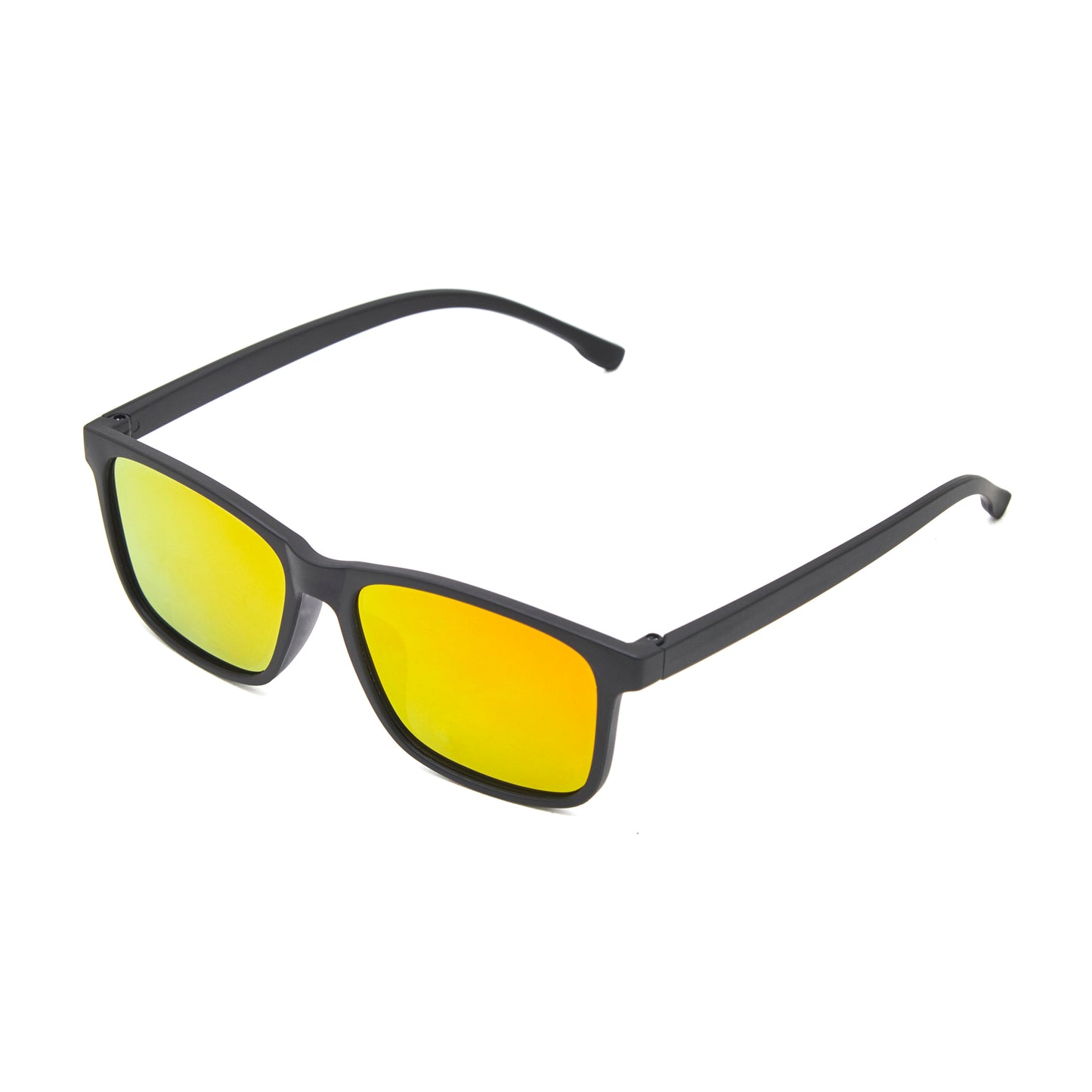Curtis (Size 51) UV-Protected Mens Mirrorized Wayfarer Sunglasses - IDENTITY Apparel Shop