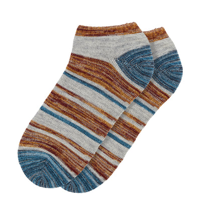 Mens Ankle Length Melange Printed Socks - IDENTITY Apparel Shop