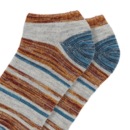 Mens Ankle Length Melange Printed Socks - IDENTITY Apparel Shop