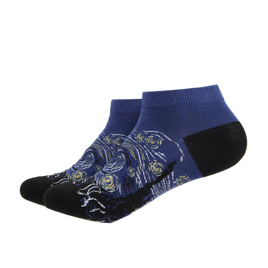 Starry Night Printed Ankle Socks - IDENTITY Apparel Shop