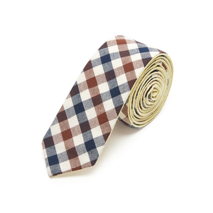 Butterfinger Reversible Cotton Necktie - IDENTITY Apparel Shop