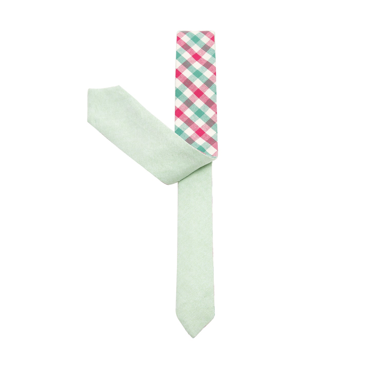 Cotton Candy Reversible Cotton Necktie - IDENTITY Apparel Shop