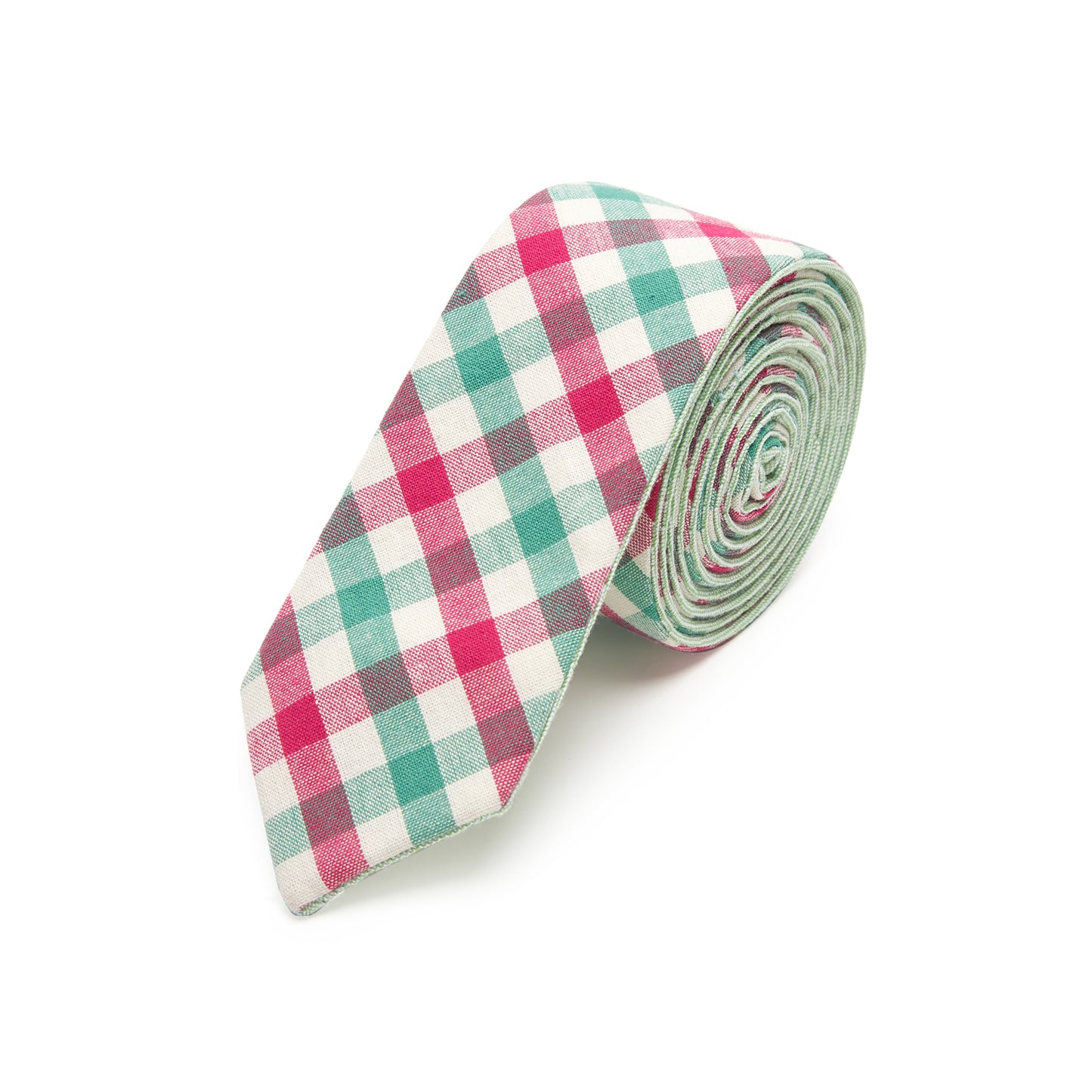 Cotton Candy Reversible Cotton Necktie - IDENTITY Apparel Shop