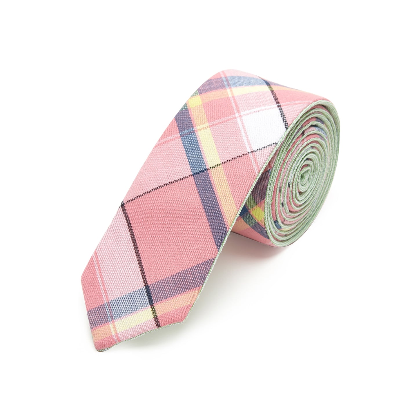 Peppermint Reversible Cotton Necktie - IDENTITY Apparel Shop