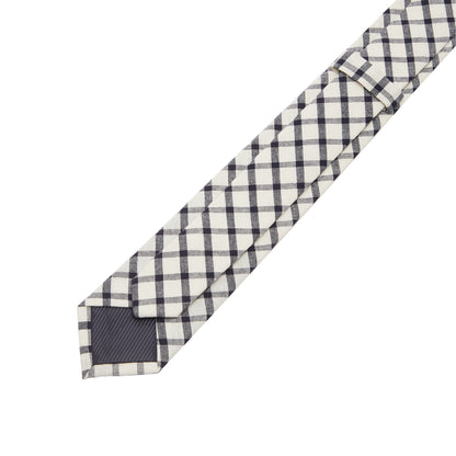 ID-CTN-09 Printed Cotton Necktie - IDENTITY Apparel Shop