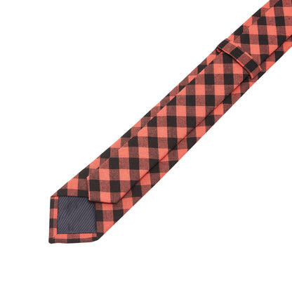 ID-CTN-22 Printed Cotton Necktie - IDENTITY Apparel Shop