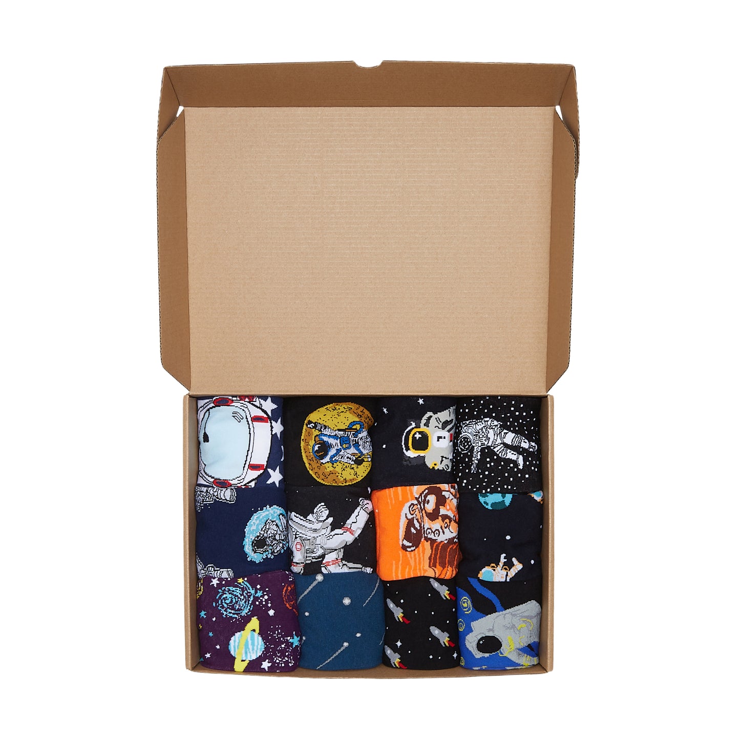 IDENTITY - Space Cowboy Box of Socks Gift Set - 12 Pairs - IDENTITY Apparel Shop