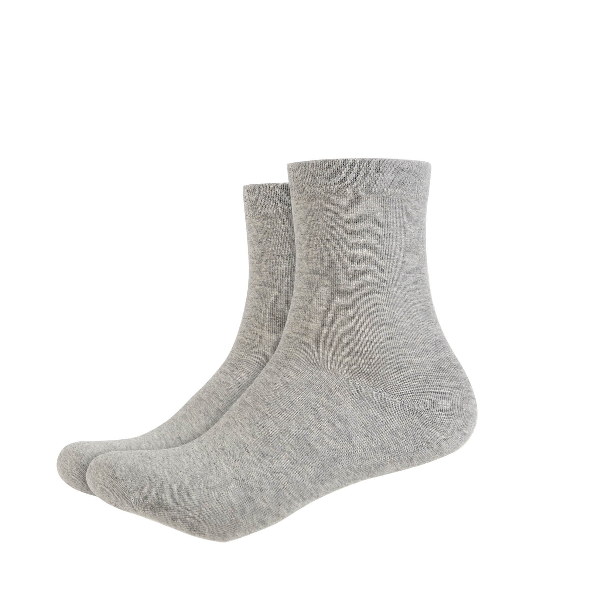 Basic Plain Quarter Length Cotton Socks - IDENTITY Apparel Shop