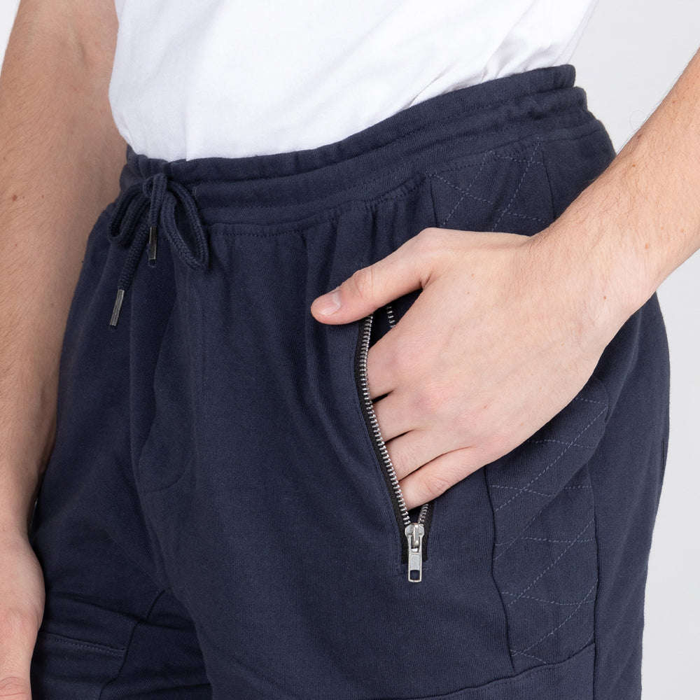 Mens Casual Wear French Terry Shorts with Zipper - IDENTITY Apparel Shop