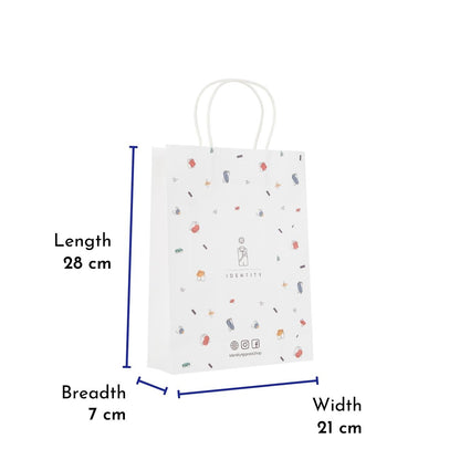 IDENTITY Single Paper Bag for Gifting 150gsm - IDENTITY Apparel Shop