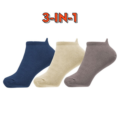 Cotton Ankle Length Socks with Heel Tab - IDENTITY Apparel Shop
