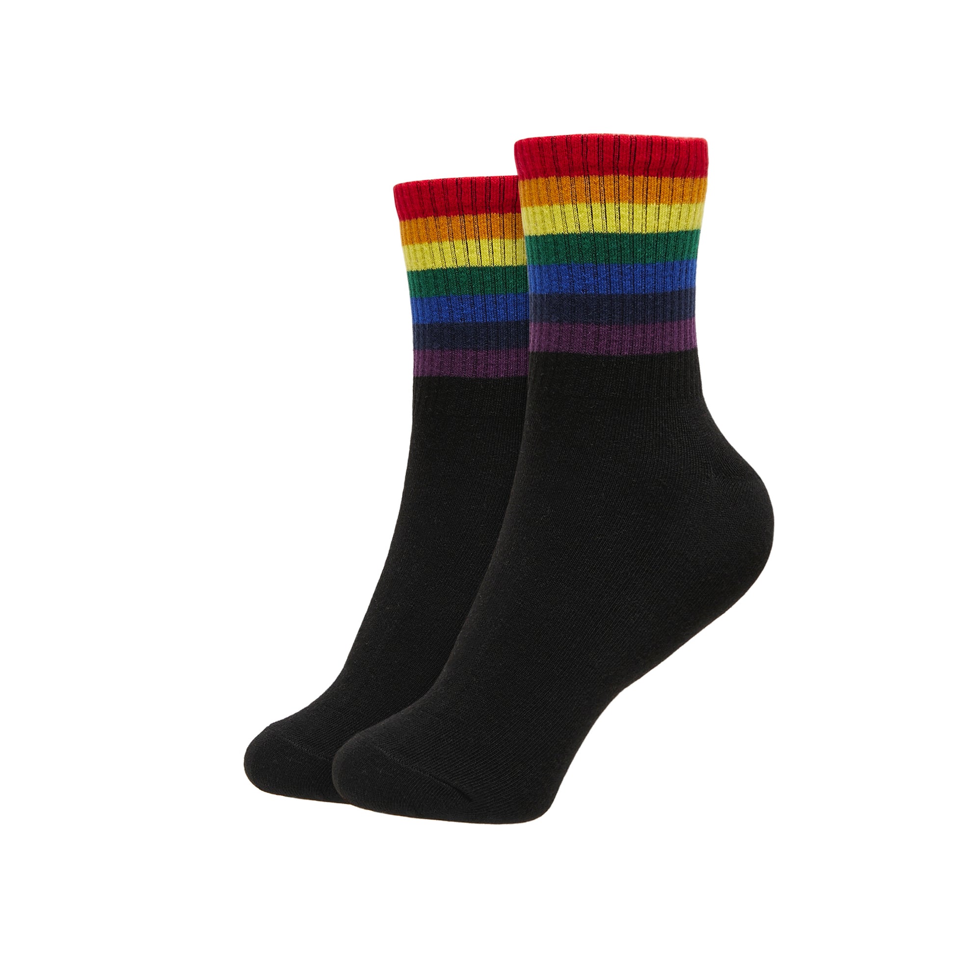 Retro Stripes Quarter Length Socks - IDENTITY Apparel Shop