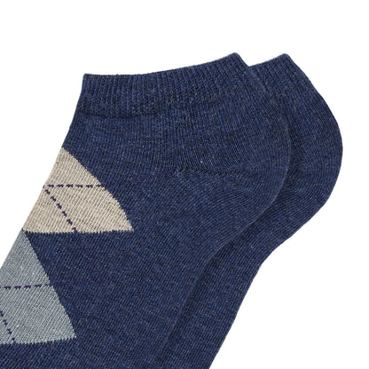 Womens Ankle Length Argyle Printed Socks 1.0 - IDENTITY Apparel Shop