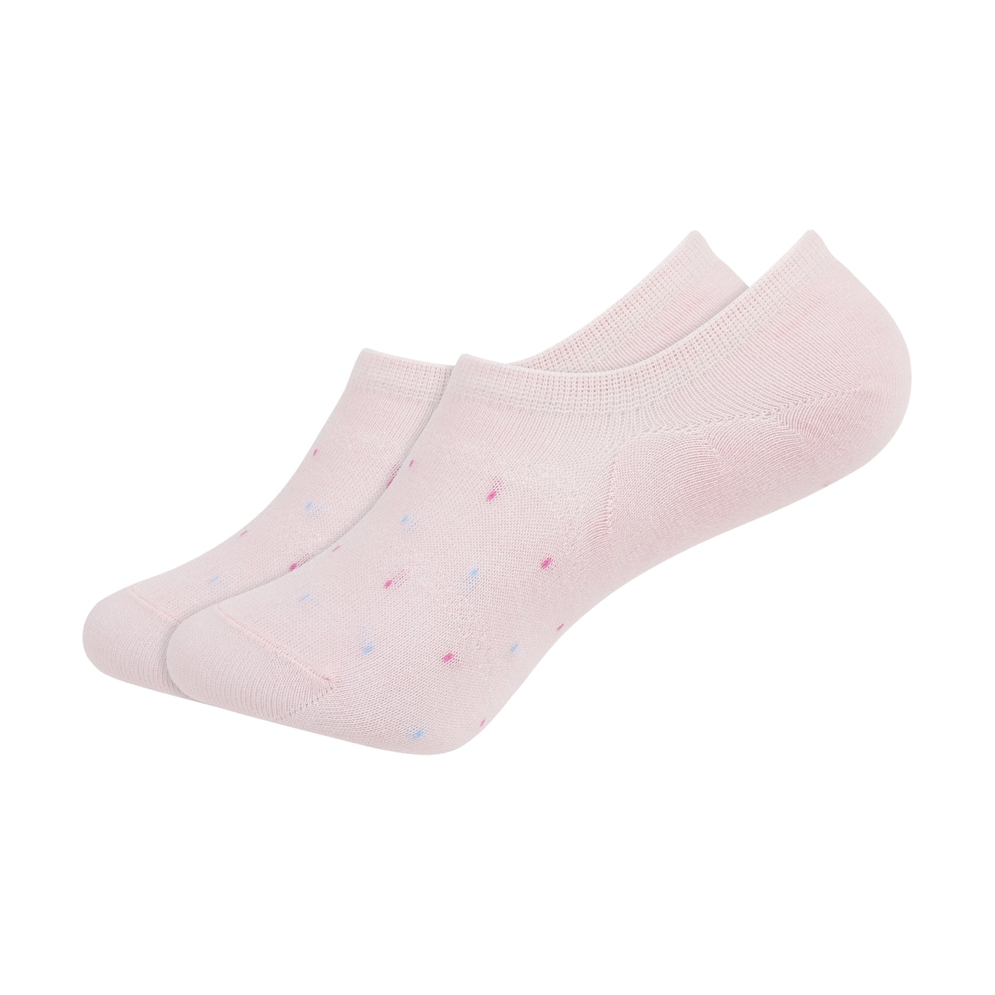 Women's Colored Invisible Dotted Foot Socks - IDENTITY Apparel Shop