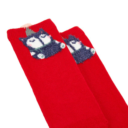 Tiny Alpaca 4-In-1 Box Set Printed Colourful Children's Christmas Socks - TS005-3 - IDENTITY Apparel Shop
