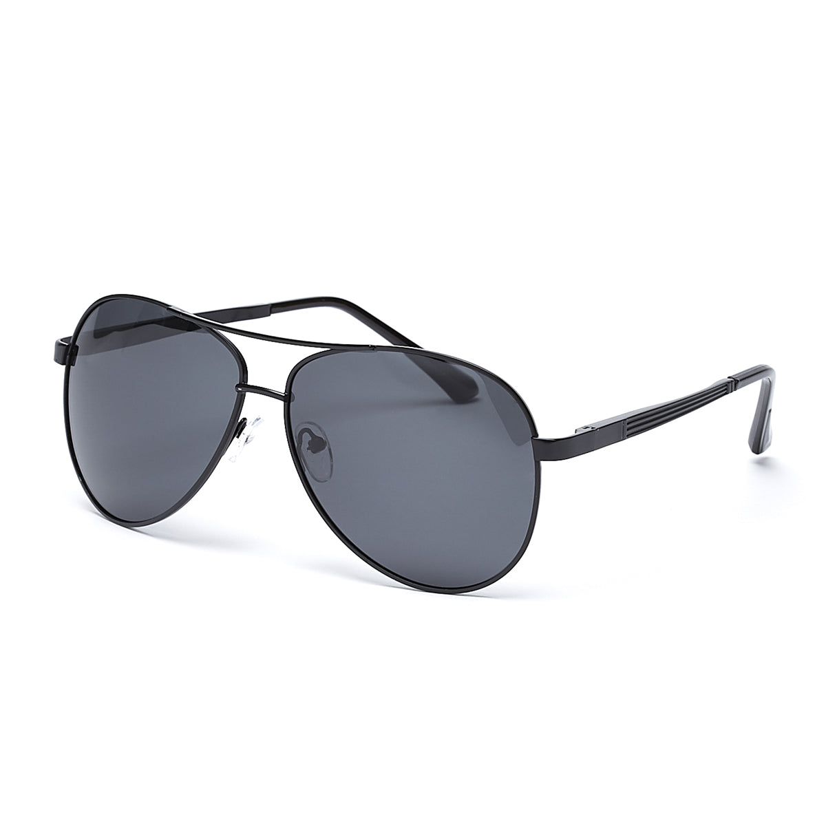 VAUGHN (Size 58) Polarized UV-Protected Pilot Aviator Mens Sunglasses - IDENTITY Apparel Shop