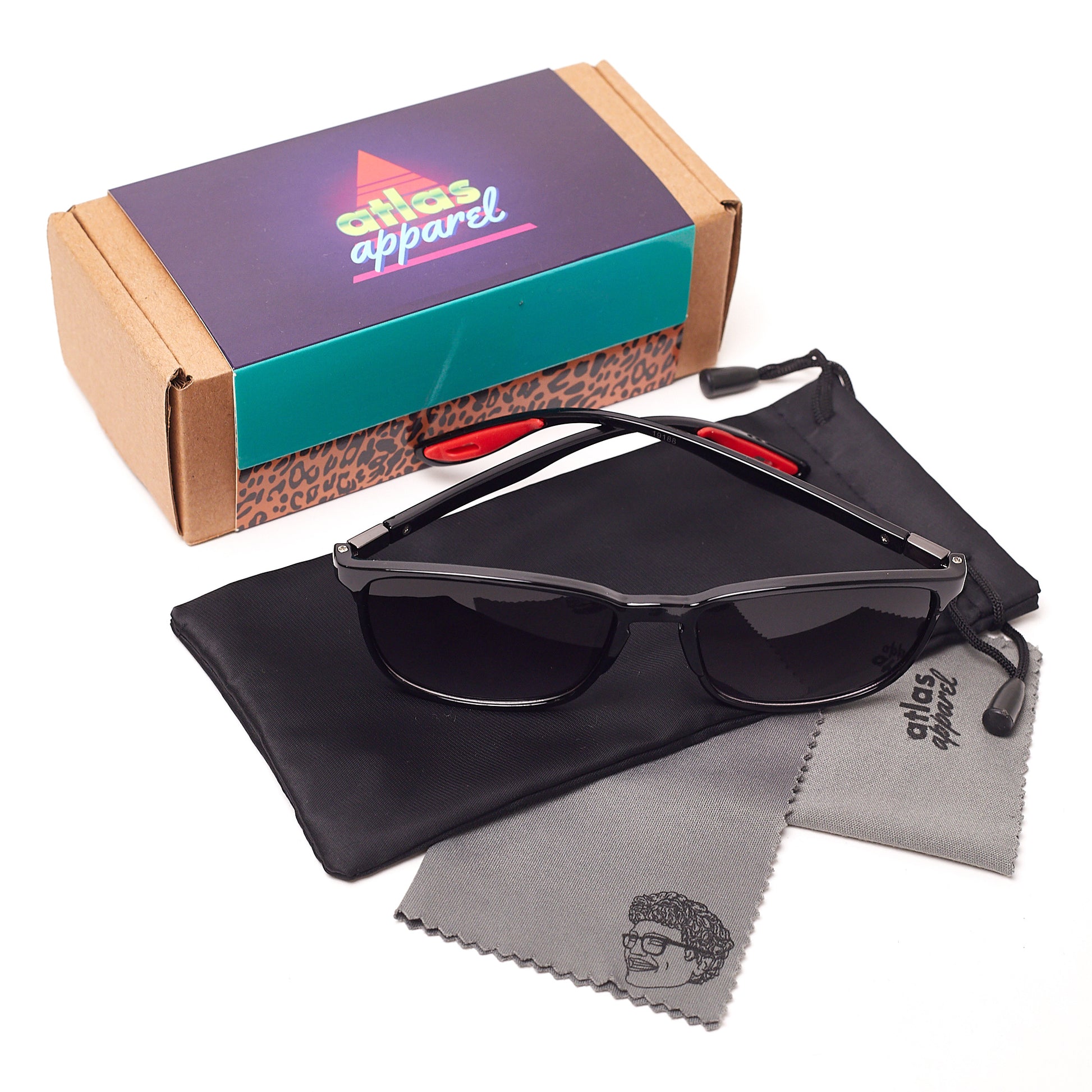 Watson (Size 52) UV-Protected Mens Wayfarer Sunglasses - IDENTITY Apparel Shop