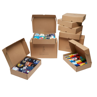 Animal Kingdom Box of Socks Gift Set - 12 Pairs - IDENTITY Apparel Shop