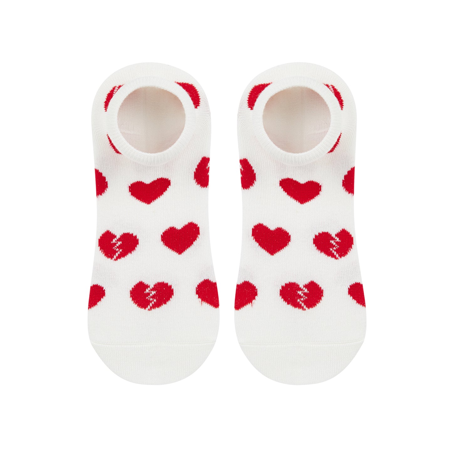 Heartbreak Printed Ankle Socks - IDENTITY Apparel Shop