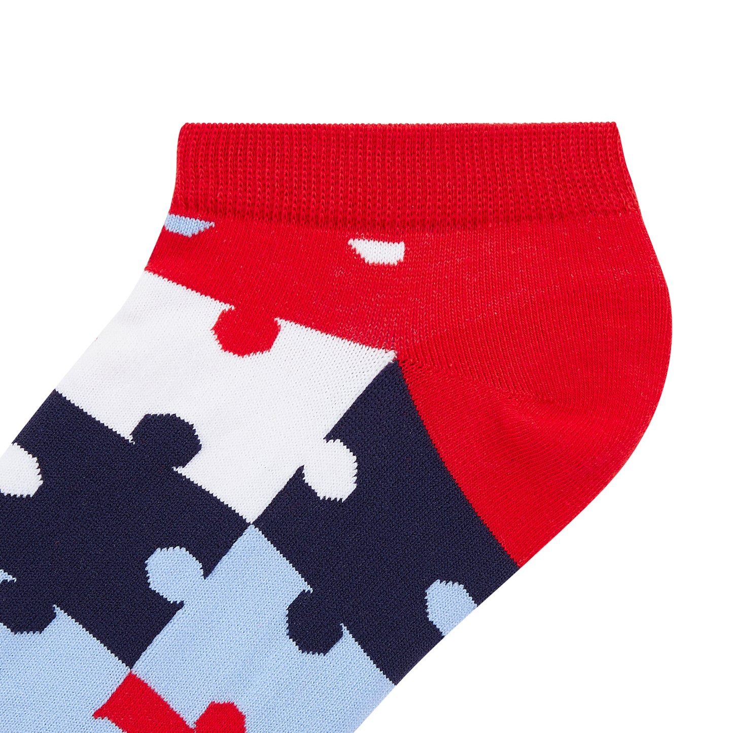 Puzzle Printed Ankle Socks - IDENTITY Apparel Shop