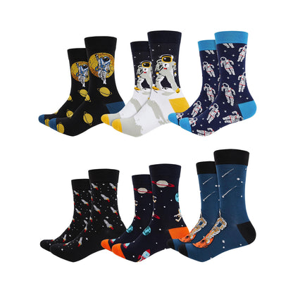 IDENTITY - Space Cowboy Box of Socks Gift Set - 6 Pairs - IDENTITY Apparel Shop